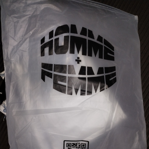🔥NWT Homme-Femme Jeans Two Tone - Picture 4 of 4